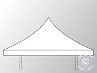 Poszycie dachowe dla Namiot ekspresowy FleXtents Pagoda Xtreme 4x4m / (5x5m), Biały