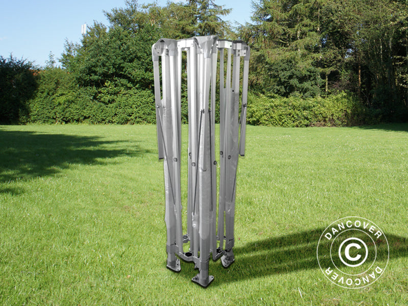 Namiot ekspresowy FleXtents Pagoda Xtreme 50 4x4m / (5x5m) Biały, mq 6 ściany boczne