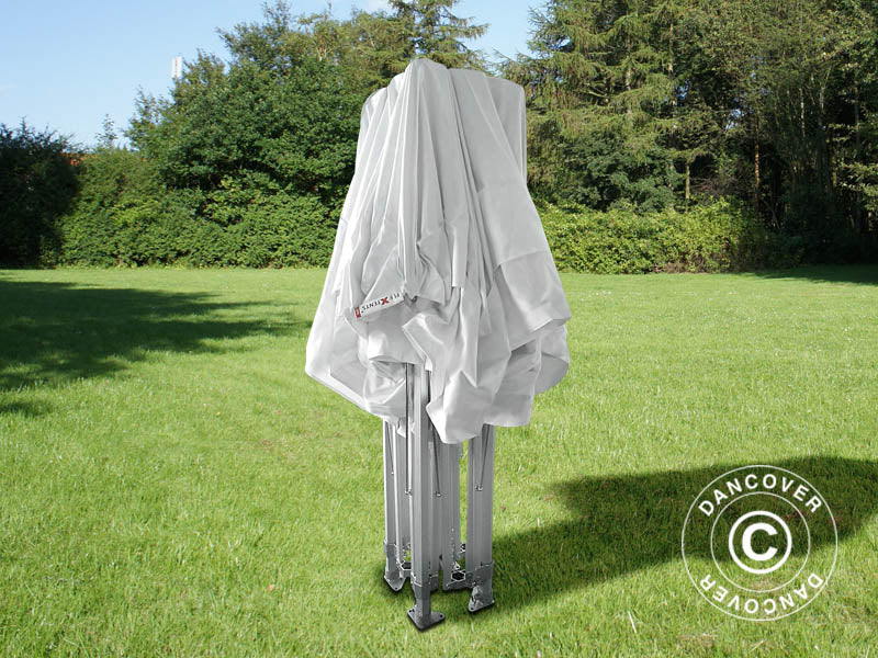 Namiot ekspresowy FleXtents Pagoda Xtreme 50 4x4m / (5x5m) Biały, mq 6 ściany boczne