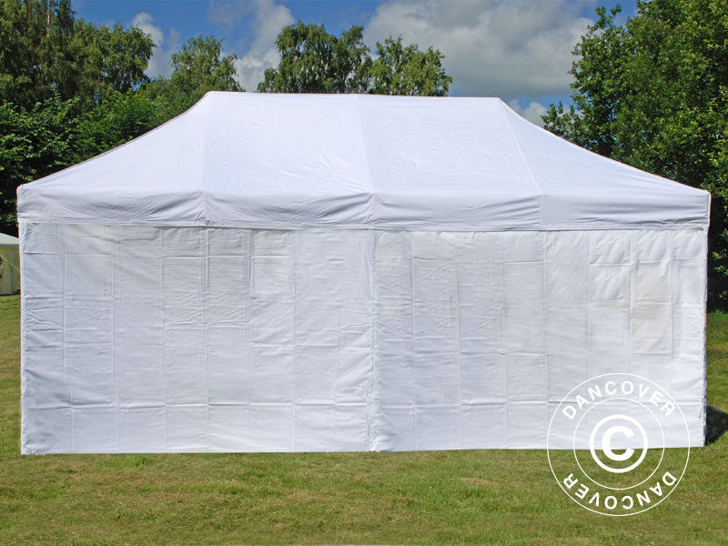Namiot Ekspresowy FleXtents PRO 2,5x5m Biały, mq 6 ściany boczne