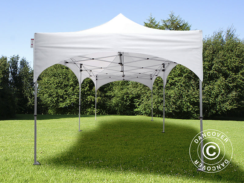 Namiot Ekspresowy FleXtents PRO "Arched" 3x6m Biały, mq 6 ściany boczne