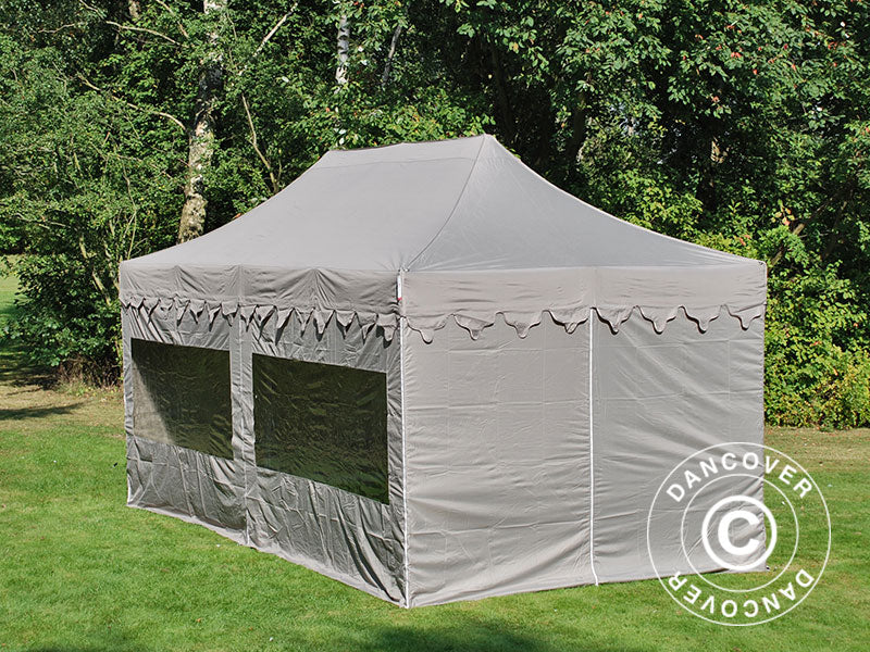 Namiot Ekspresowy FleXtents PRO "Morocco" 3x6m Latte, mq  6 ściany boczne
