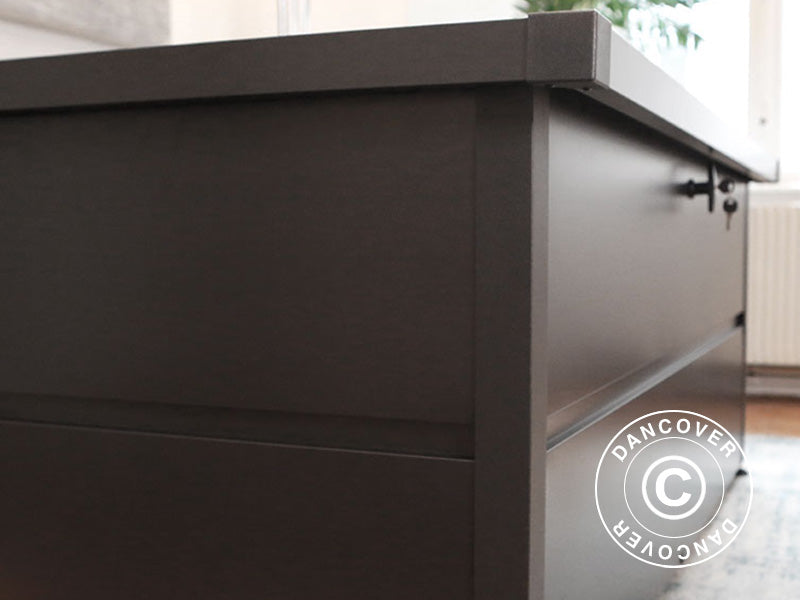 Metal Garden Box M 692L 0,85x1,65x0,69m Anthracite