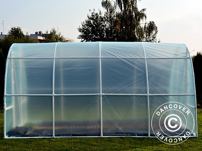 Tunel foliowy 130, 2,2x4x1,9m, 8,8m², Prezezroysty
