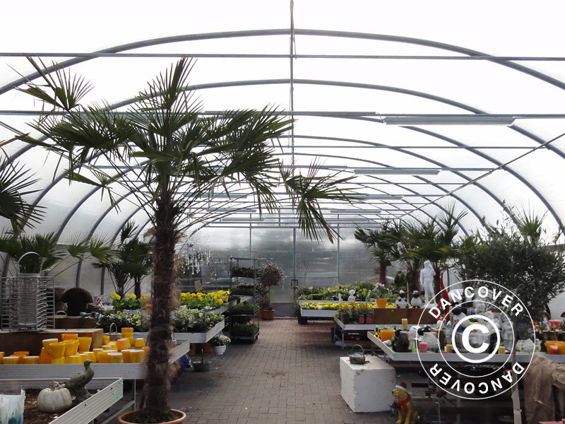 Profesjonalny tunel foliowy, 8,6x16x3,95m, przezroczysty