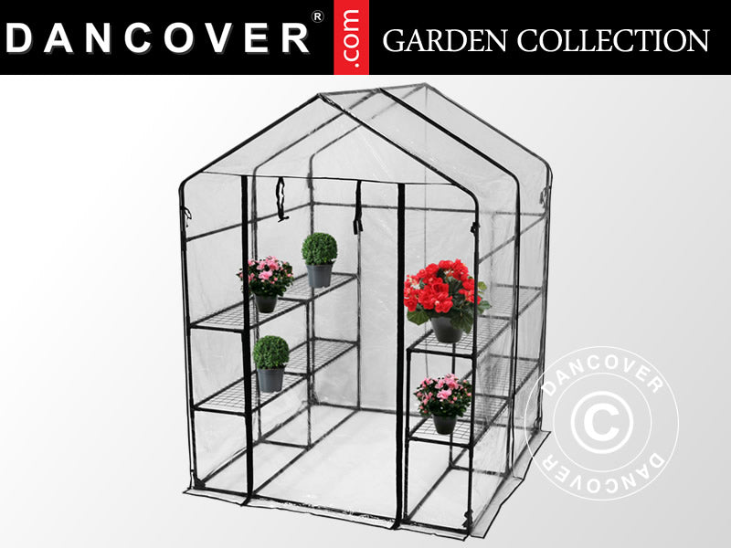 Tunel foliowy XL, 1,43x1,43x1,95m, Przezroczysty