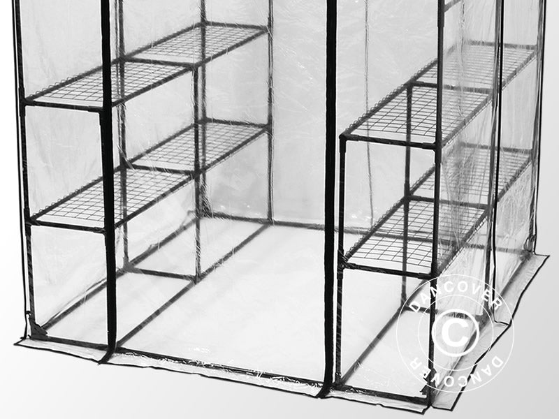 Tunel foliowy XL, 1,43x1,43x1,95m, Przezroczysty