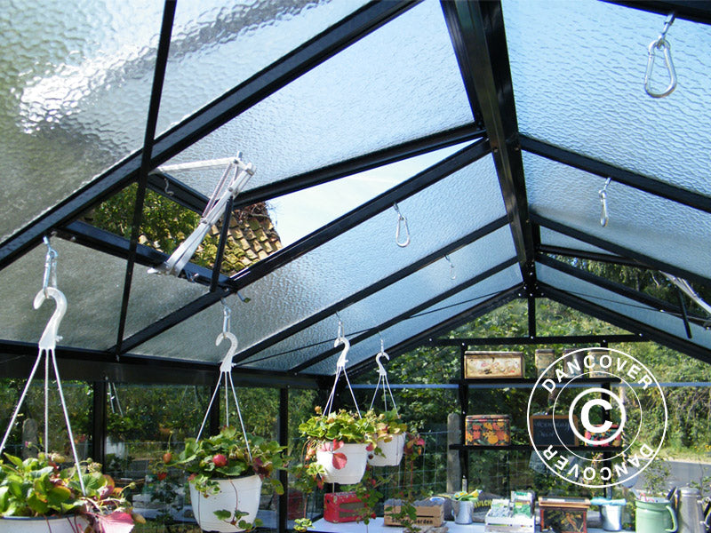 Greenhouse FLORA 2,32x2,98x2,35m Black