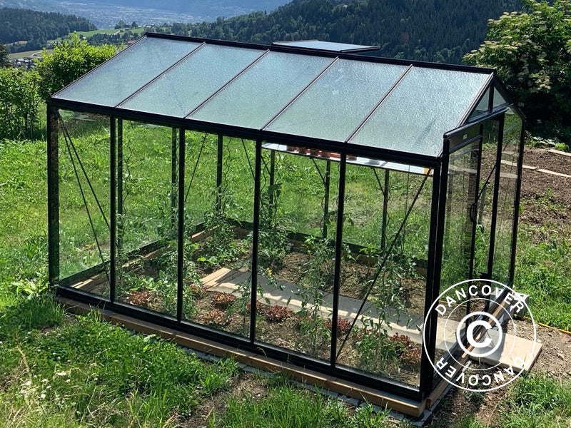 Greenhouse FLORA 2,32x3,71x2,35m Black