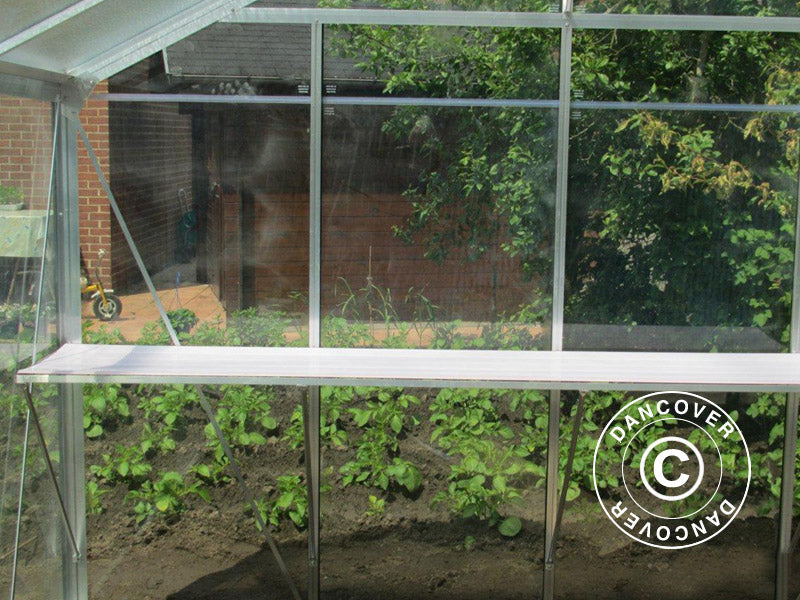 Greenhouse FLORA 3,06x3,71x2,59m Alu