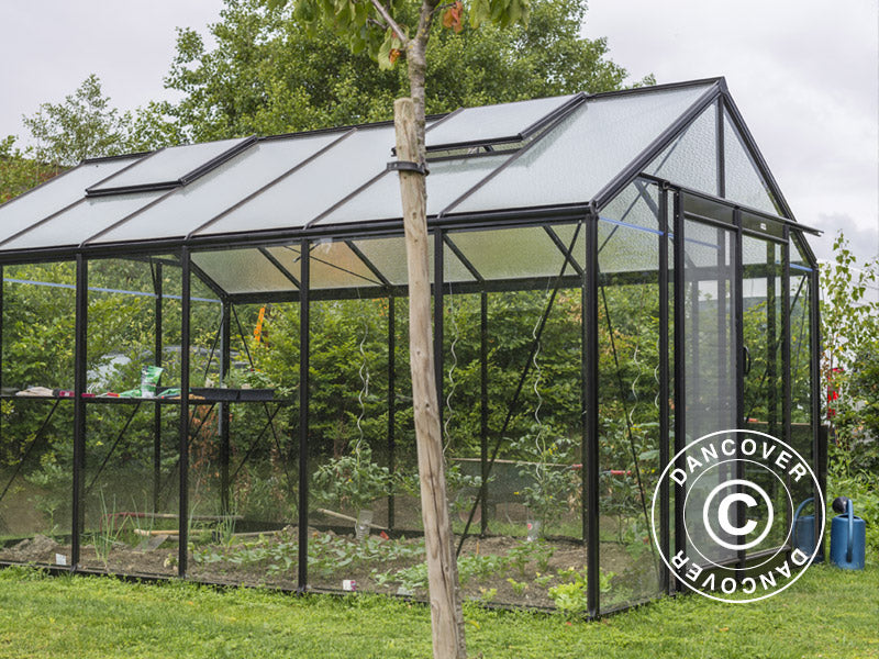 Greenhouse FLORA 3,06x4,45x2,83m Black