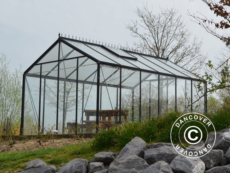 Greenhouse FLORA 3,06x4,45x2,83m Black
