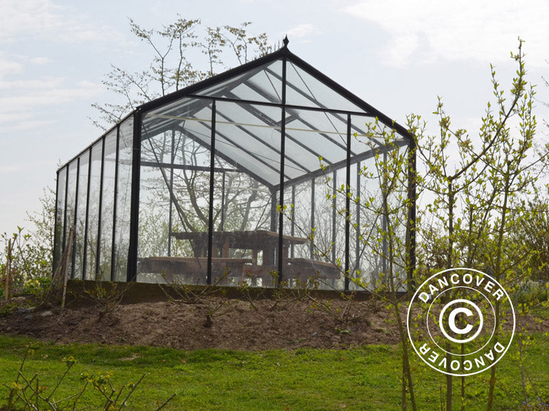 Greenhouse FLORA 3,06x4,45x2,83m Black