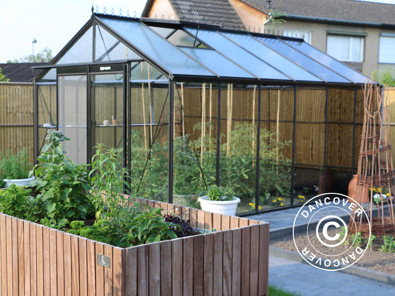 Greenhouse FLORA 3,06x4,45x2,83m Black