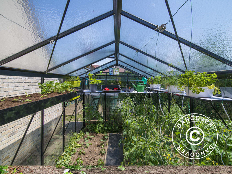 Greenhouse FLORA 3,06x5,19x2,59m Black