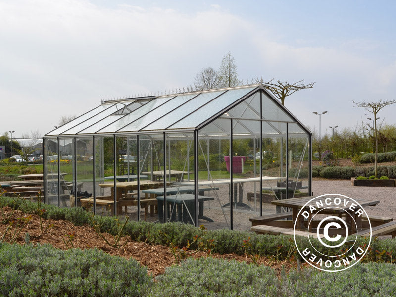 Greenhouse FLORA 3,06x5,19x2,59m Alu