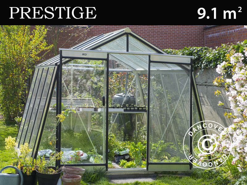 Greenhouse VESTA 3,06x2,98x2,37m Alu
