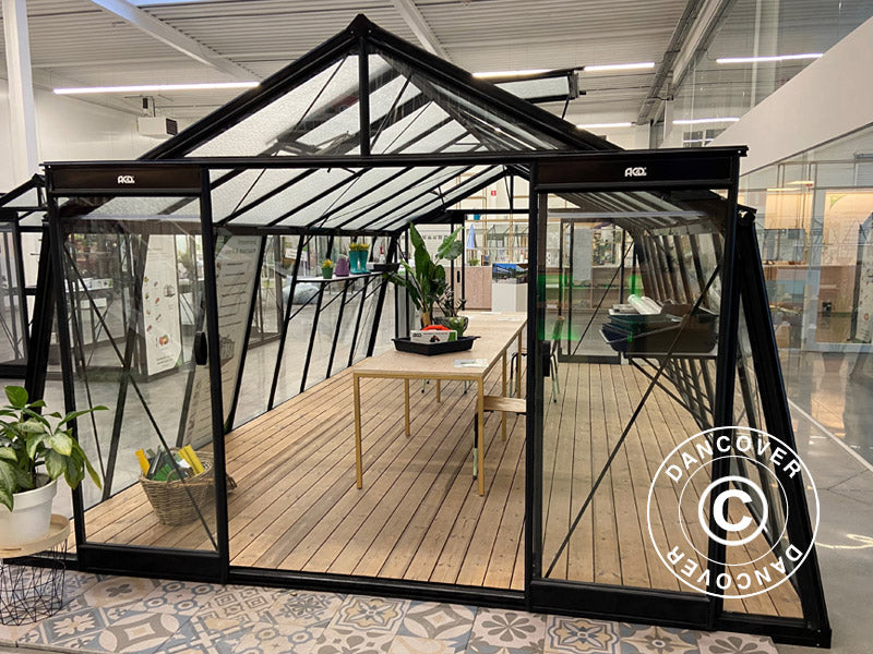 Greenhouse VESTA 3,8x5,93x2,53m Black