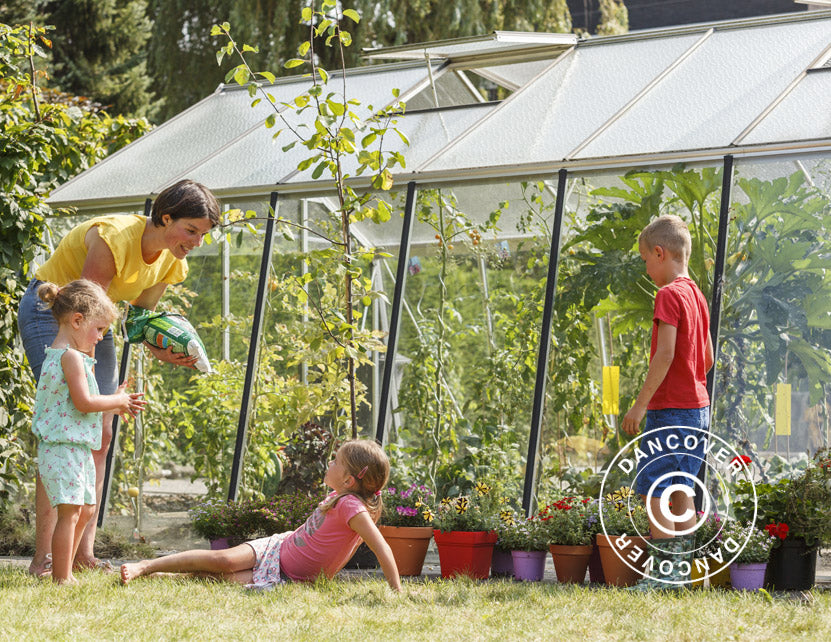 Greenhouse VESTA 3,8x5,93x2,53m Alu
