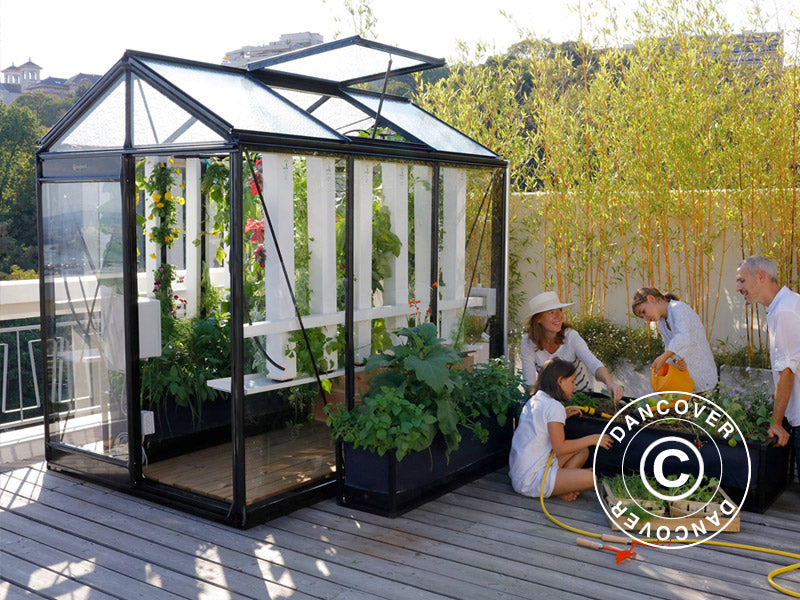 Greenhouse PICCOLO 1,59x2,24x2,21m Black