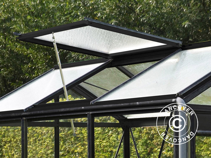 Greenhouse PICCOLO 1,59x2,98x2,21m Black
