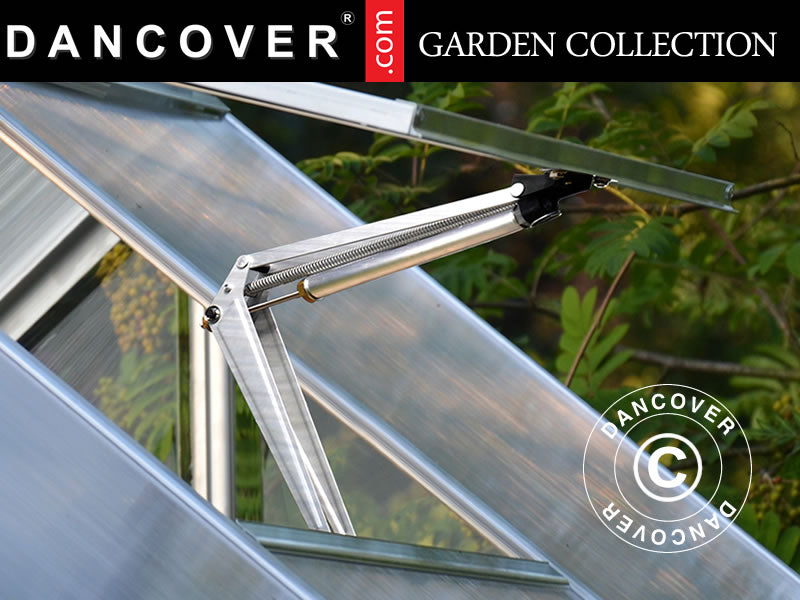 Automatyczny system do otwierania okien w szklarni, Palram/Canopia, Srebrny