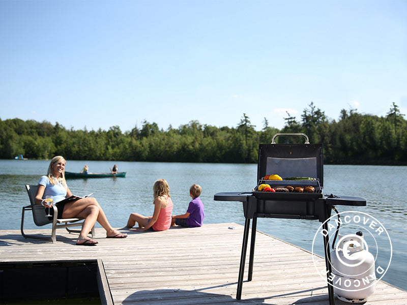 Gas BBQ Grill Porta Chef 120 52x117x93cm Black