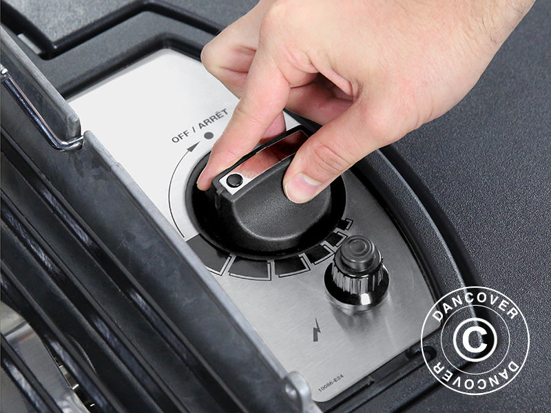 Gas BBQ Grill PortaChef120 52x117x93cmBlack(SE+IS)