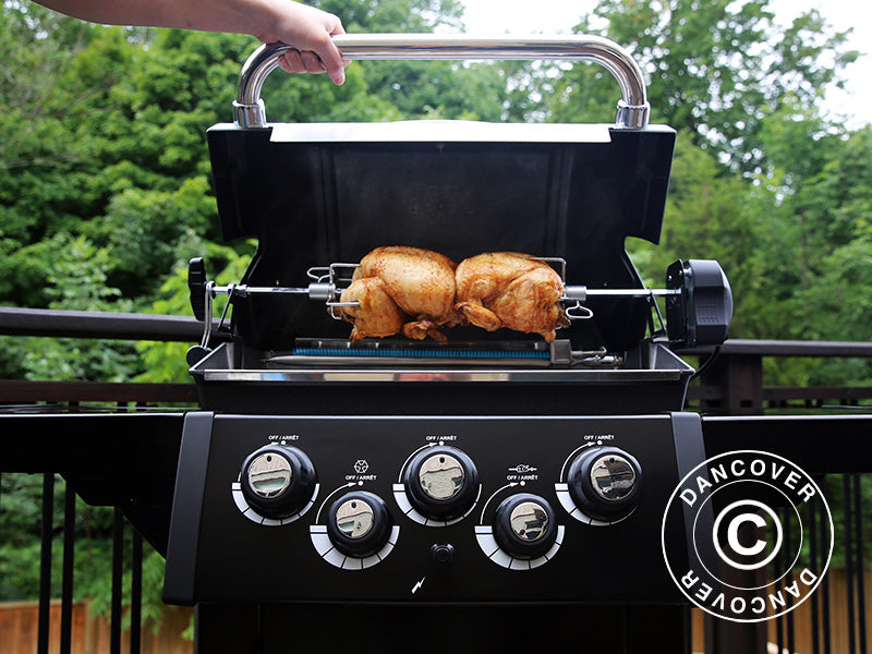 Grill gazowy Broil King® Royal™ 390 Shadow, 55x133x121cm, Czarny