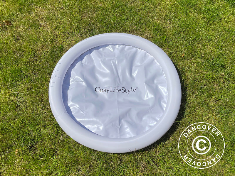 Wanna do kąpieli lodowej, Ø80x75cm, 300L, Czarno/Biała