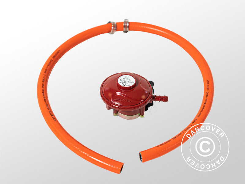 Gas BBQ Grill 53x146x112cm Black (UK)