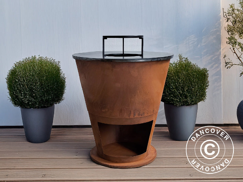 Misa paleniskowa, &Oslash;74,5x80cm, Kolor rdzy