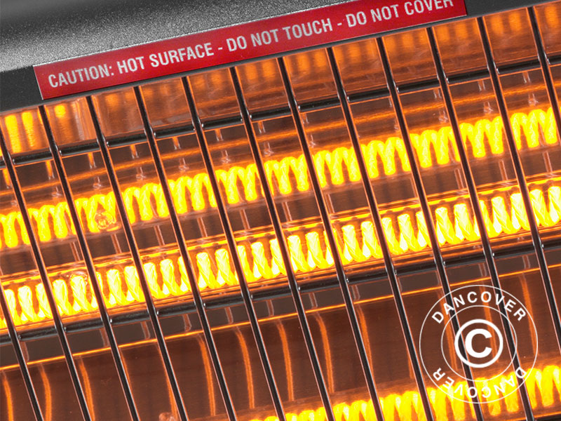 Grzejnik tarasowy na podczerwień TH 1800R Comfort z pilotem