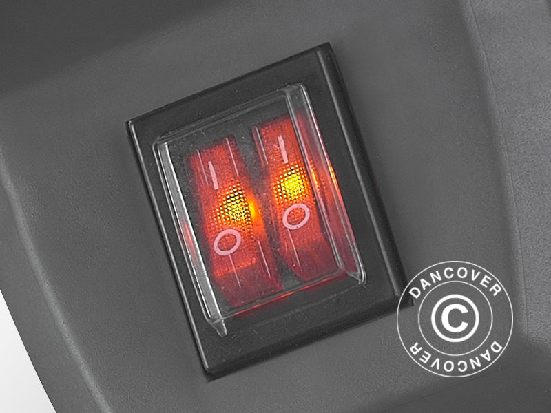 Grzejnik tarasowy Q-time 2000S na stojaku