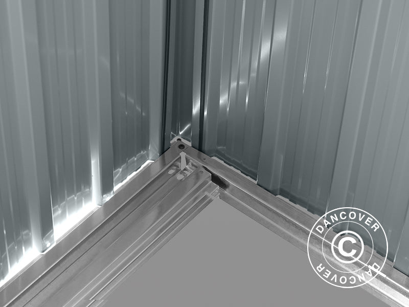 Szopa ogrodowa ze świetlikiem 2,38x2,79x2,02m, 6,64m²,&nbsp;ProShed®, Antracyt