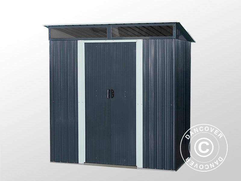 Szopa ogrodowa ze świetlikiem 1,95x1,21x1,96m, 2,35m&sup2;, ProShed&reg;, Antracyt/Biały