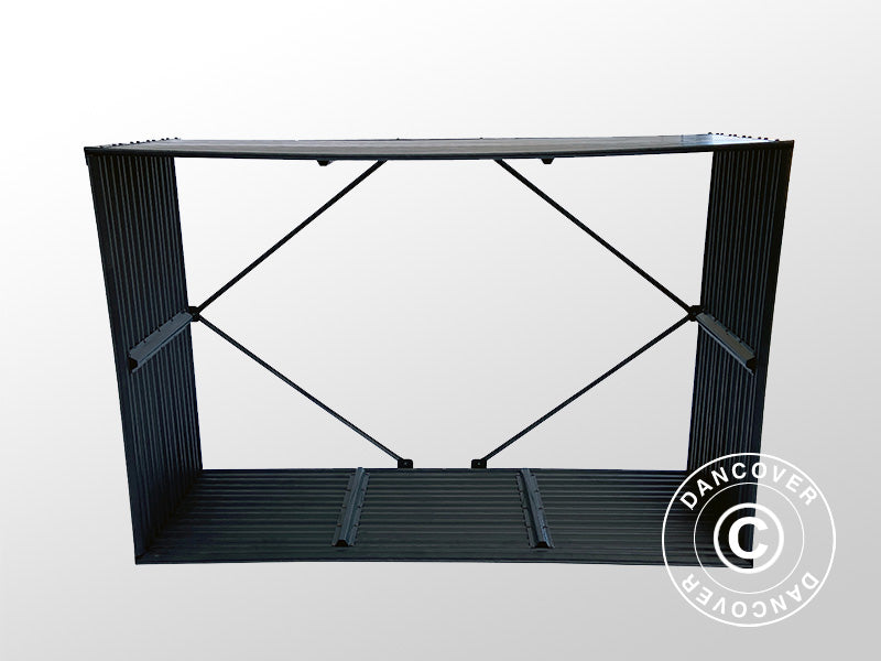 Drewutnia, podwyższona grządka ogrodowa, GPPS, 1,5x0,5x1m, 0,75m², Szara DOSTĘPNA
TYLKO 2 SZTUKA