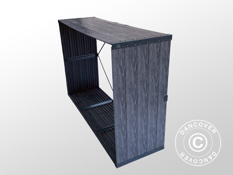 Drewutnia, podwyższona grządka ogrodowa, GPPS, 1,5x0,5x1m, 0,75m², Szara DOSTĘPNA
TYLKO 2 SZTUKA