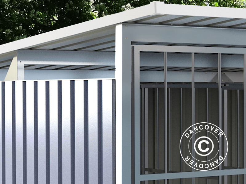 Wybieg dla psów 3,22x2,76x1,85m ProShed®, Antracyt