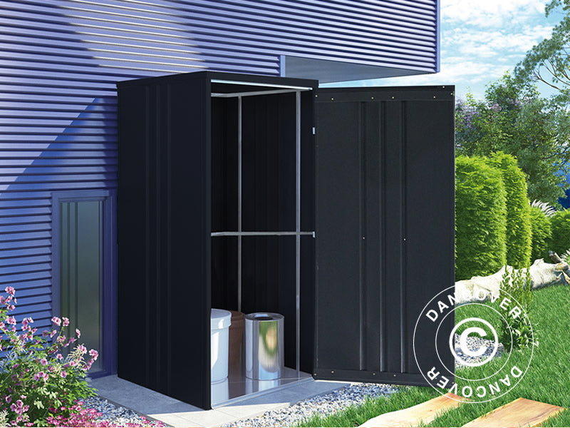 Szopa ogrodowa/Szafa metalowa 0,95x0,85x1,8m, ProShed®, Antracyt