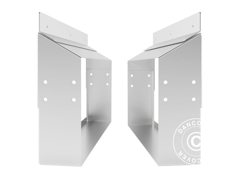 Drewutnia,&nbsp;podwyższona grządka ze stelażem, 1,60x0,60x1,62m, ProShed®, Antracyt