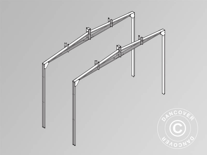 Krokwie wzmacniające dla ProShed® 7,06m², 2 szt.