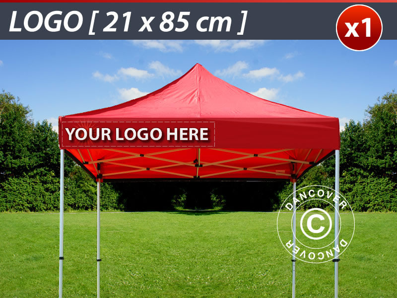 1 szt. FleXtents nadruk na falbanę 21x85cm, wyrównany do lewej