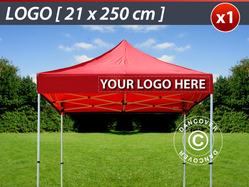 1 szt. FleXtents nadruk na falbanę 21x250cm, wyrównany do prawej