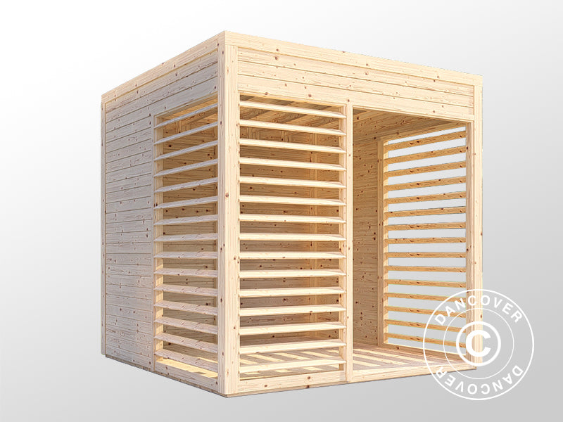 Drewniany pawilon, Bertilo Garten Lounge 1, 2,26x2,34x2,32m