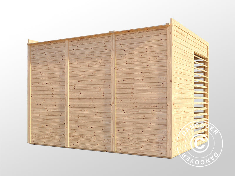 Drewniany pawilon, Bertilo Garten Lounge 2, 3,37x2,34x2,32m