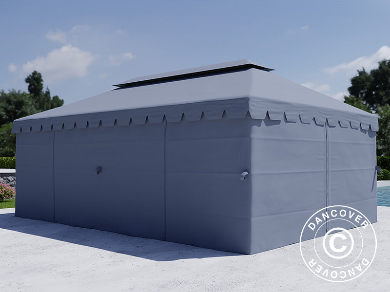 Pawilon ogrodowy Osiris 4x6m, Szary