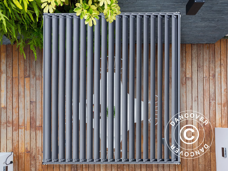 Bioklimatyczna pawilon Pergola San Marino 3x4m, Antracyt