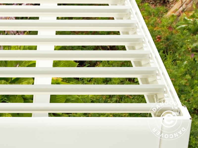 Bioklimatyczna pawilon Pergola San Marino 3x4m, Biały