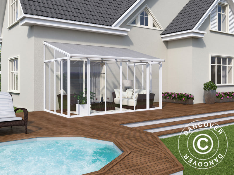 Ogród zimowy SanRemo, Palram/Canopia, 3x4,25m Biały